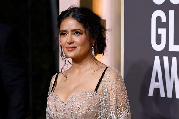 Salma Hayek Celebrates National Bikini Day TFM