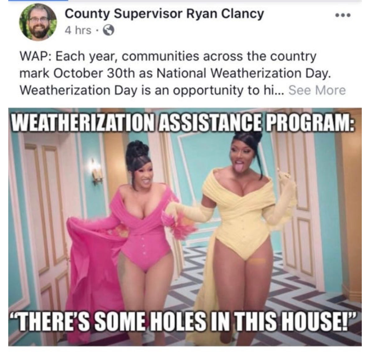 A Milwaukee County Supervisor Had to Apologize for Using WAP and It Wasn’t Because He Was Talking About Wet Ass Pussy