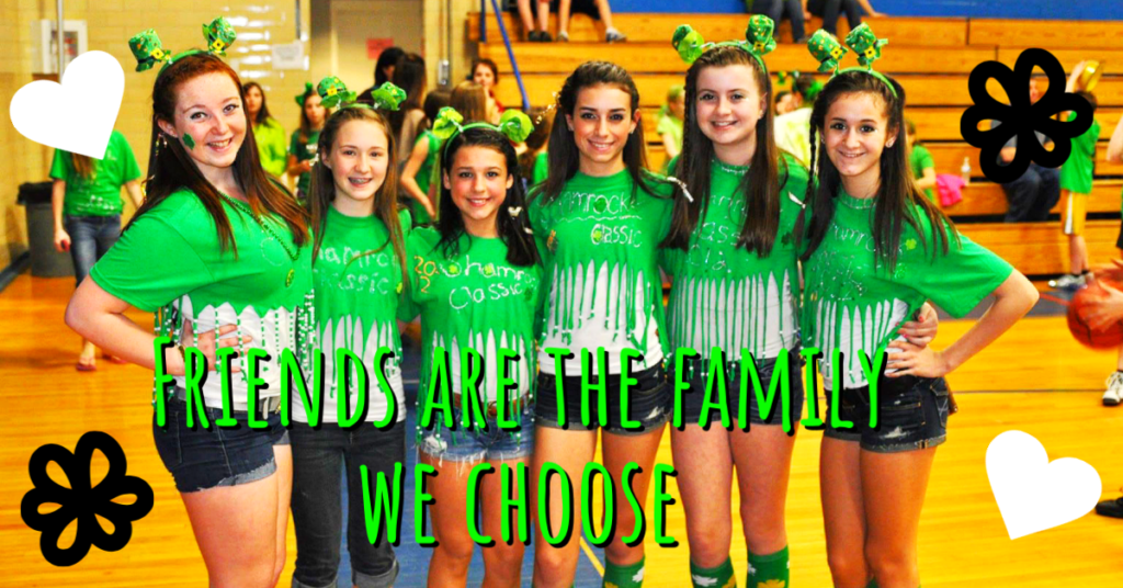 Like the “Picnik” edit you made in middle school says, “friends are the family we choose.” 