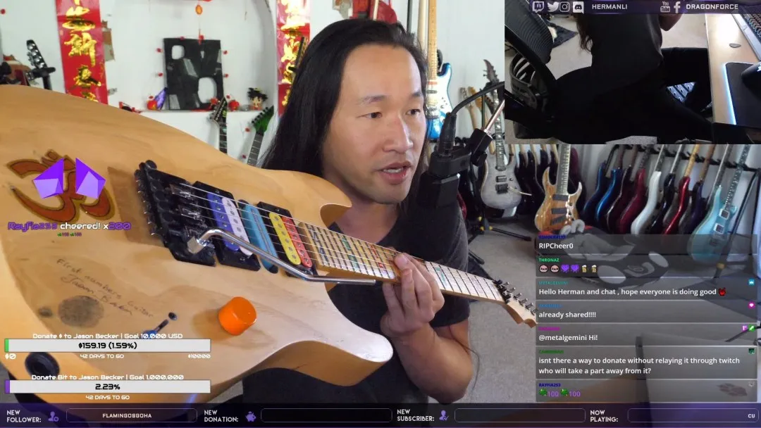 Guitar Hero 3 Super Boss Using Twitch to Save Life of Fellow Shredder