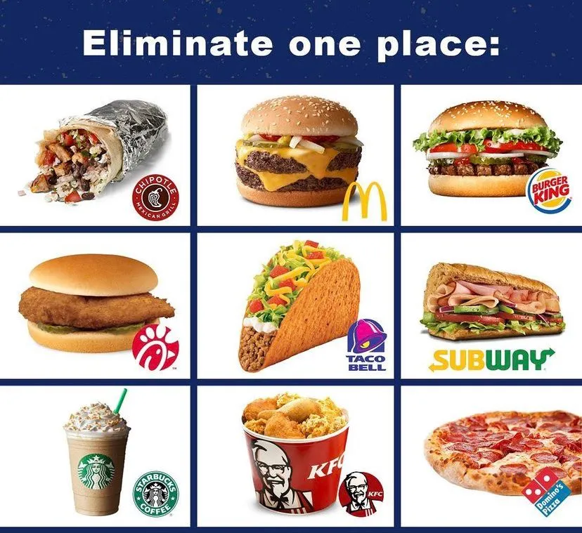 9 Fast Food Places Ranked From Worst To Best