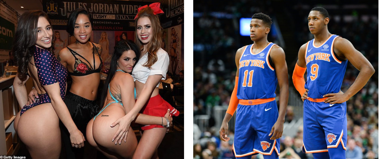 Comparing The NY Knicks Roster To Porn Stars