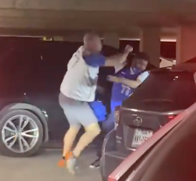 We Had A Mavs vs. Mavs Fan Fight Last night