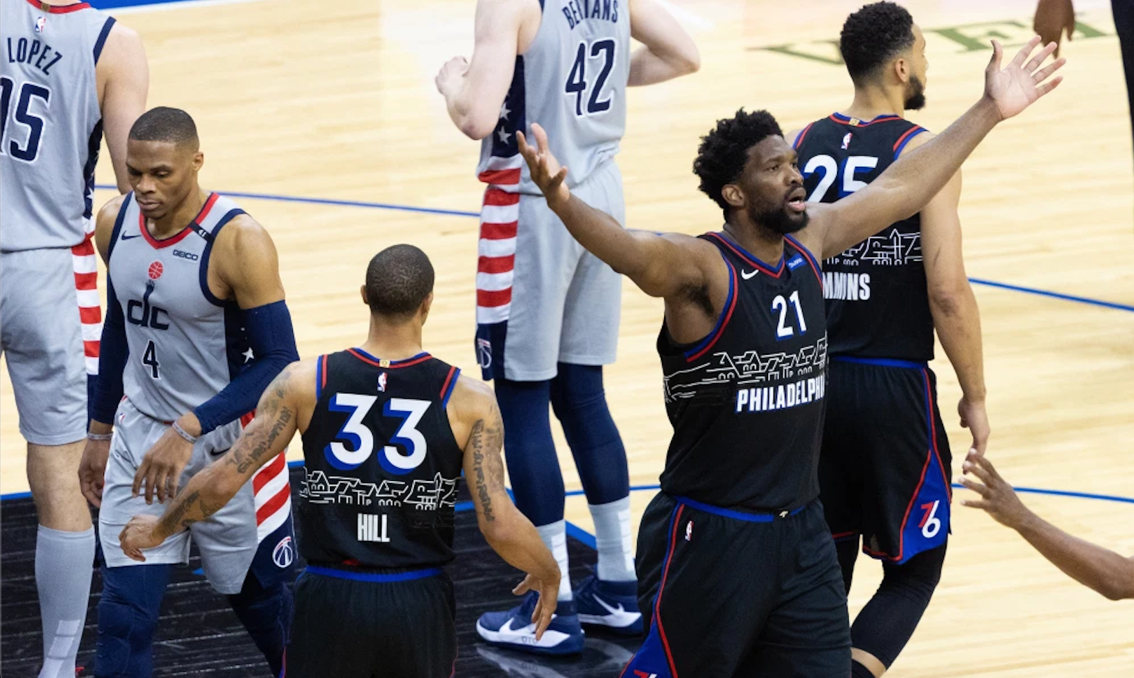 Which Player On The 76ers Or Wizards Could You Take In A Fight?