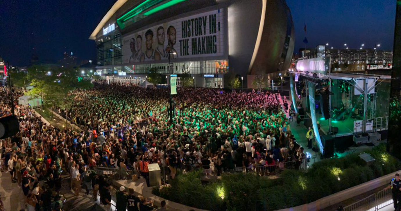Milwaukee Was Boomin After The Bucks Stamped Their Ticket To The NBA ...