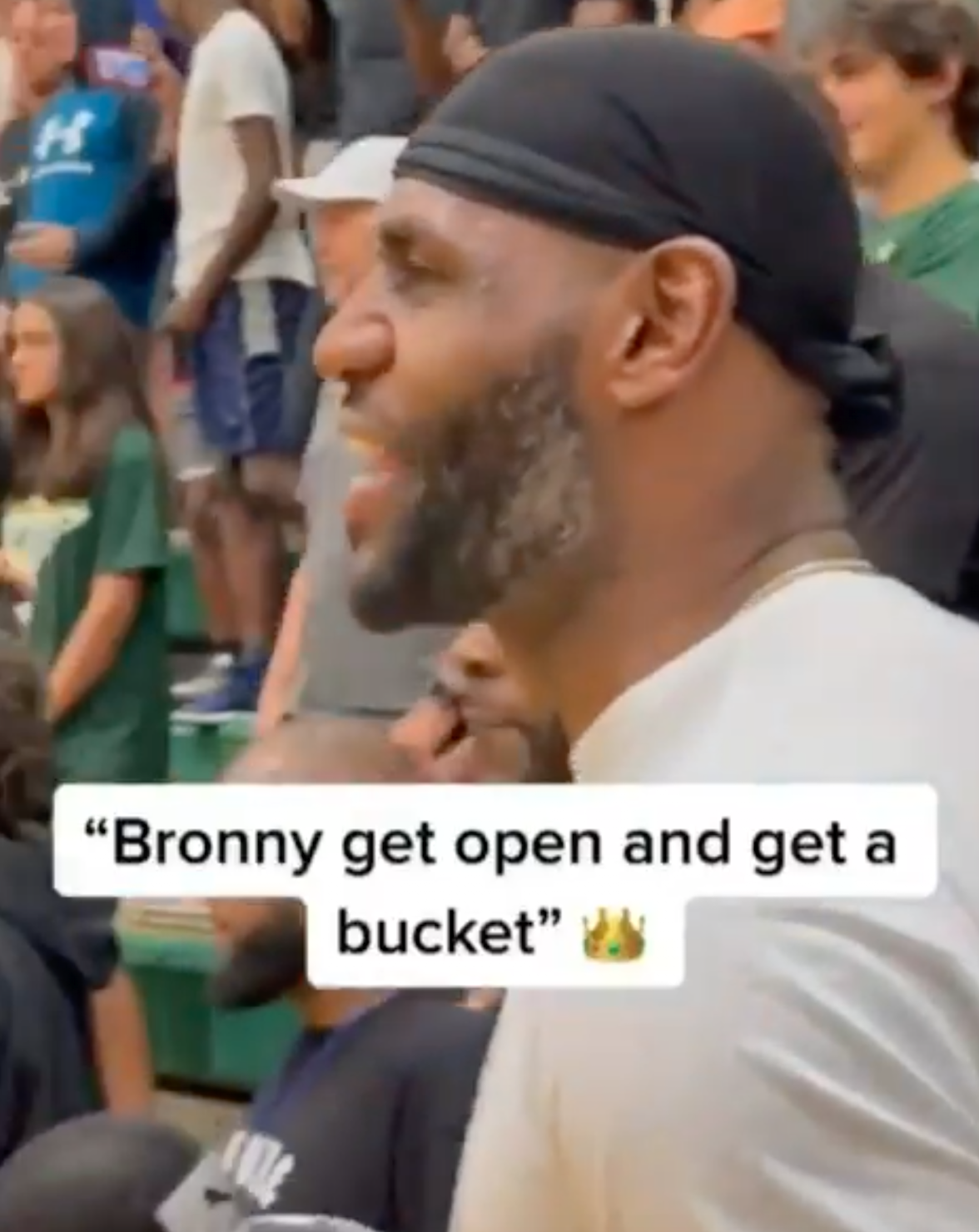 LeBron Is That Annoying Dad At His Kids Games