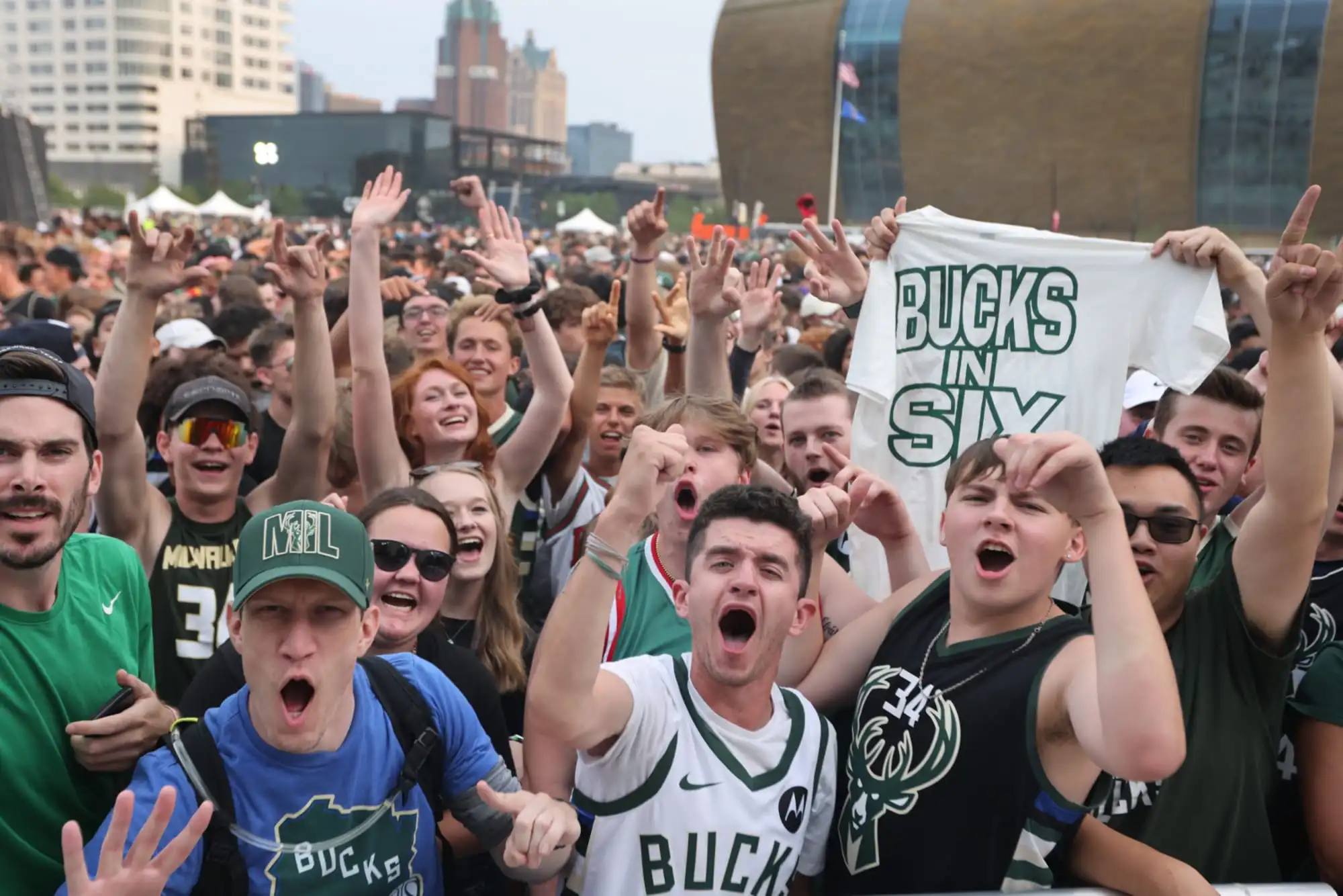 The Bucks Parade Partied Like It’s Been 50 Years