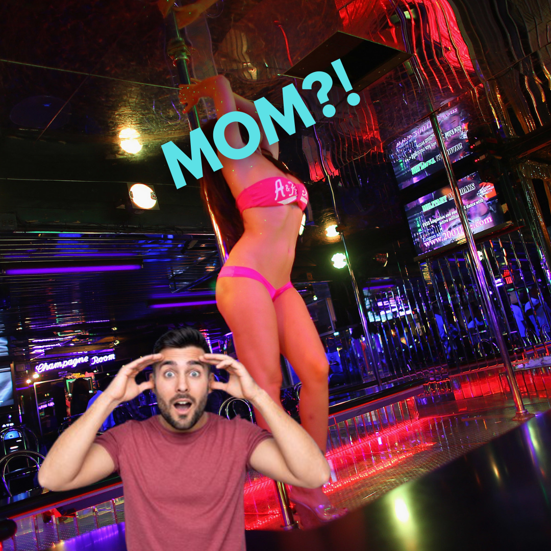 Son Blackmailed Stripper Mom - My Mom Took Me To A Strip Club - TFM