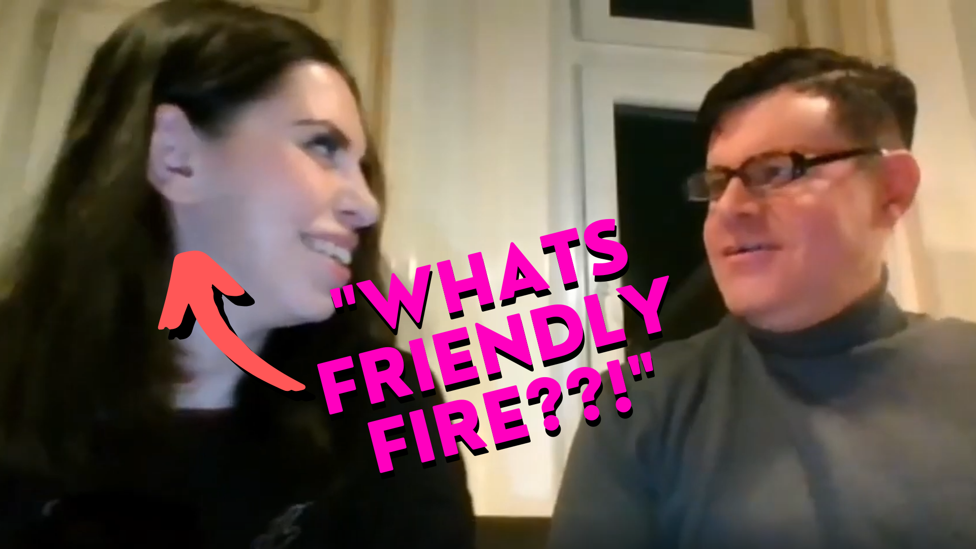 PornStar Explains The Term "Friendly Fire" - TFM