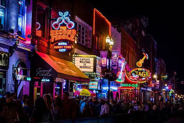Broadway is major thoroughfare in Nashville, Tennessee. It includes Lower Broadway, a renowned entertainment district for country music.