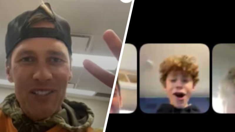 Freshman HS Team Gets Group Chat Wrong, FaceTimes With Tom Brady