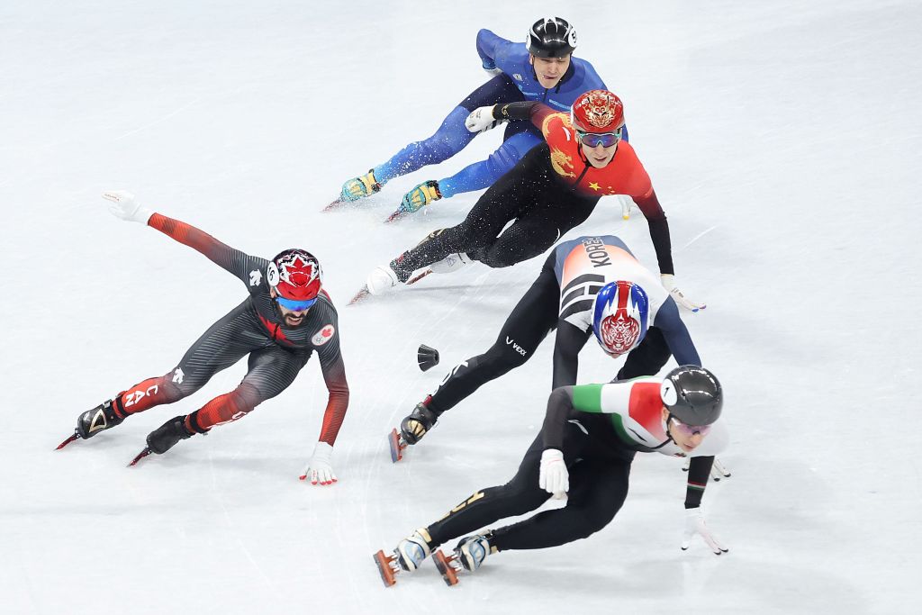 CHINA-BEIJING-OLYMPIC WINTER GAMES-SHORT TRACK SPEED SKATING (CN)