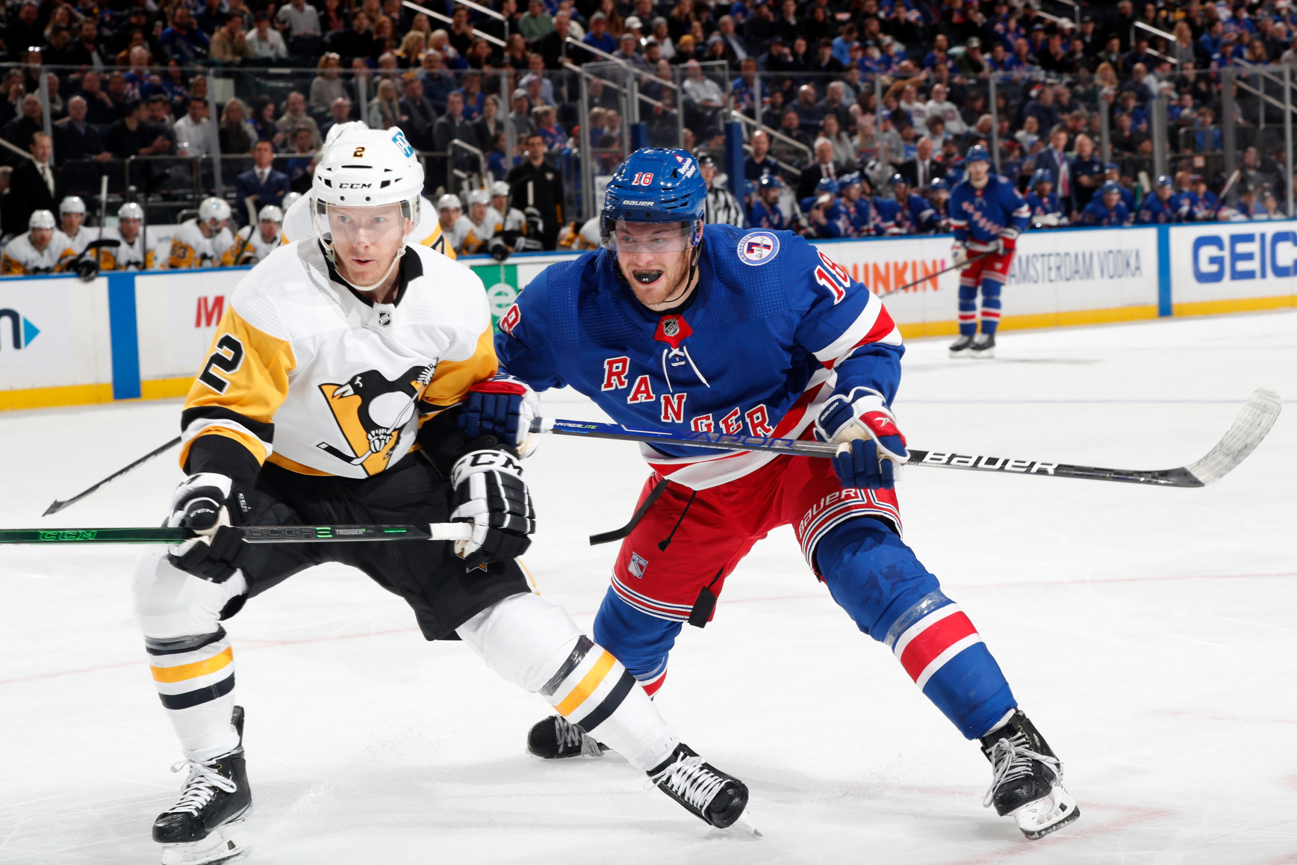 Bet $10 On The Rangers vs. Penguins And Get $200 When A Goal Is Scored