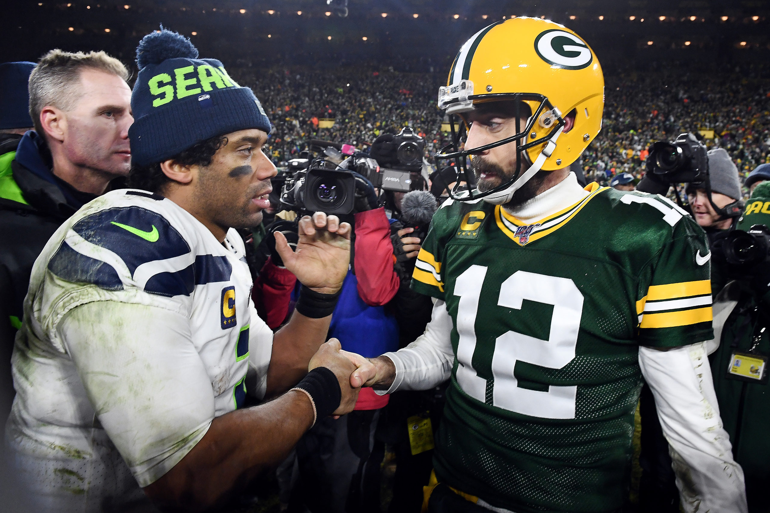 Aaron Rodgers, Russell Wilson Give Tuesday A Great NFL