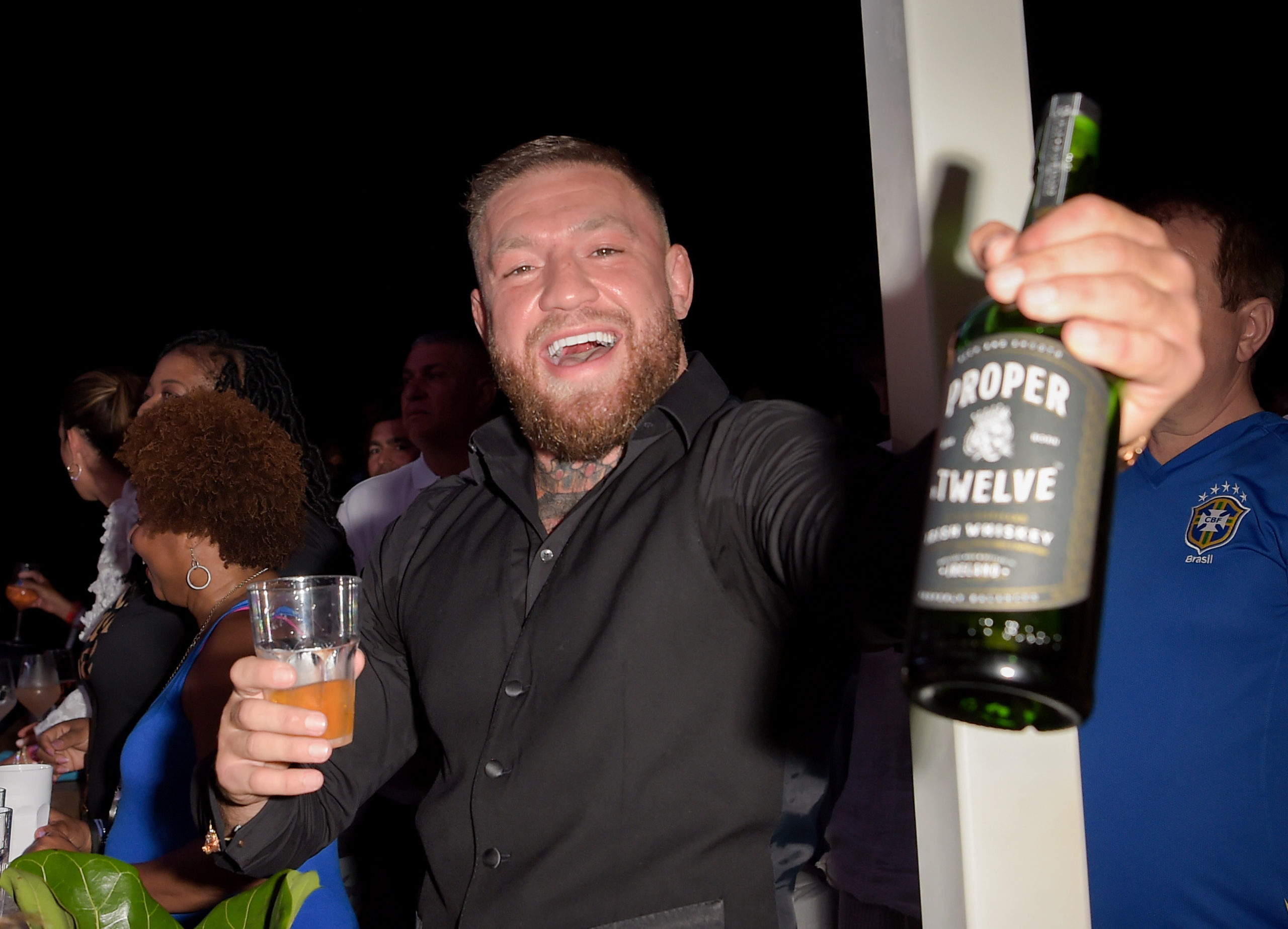 CANNES, FRANCE - JUNE 20:  Conor McGregor attends as Spotify hosts an evening of music with star-studded performances with DJ Pee .Wee aka Anderson .Paak and Kendrick Lamar, during Cannes Lions 2022 at Spotify Beach on June 20, 2022 in Cannes, France. (Photo by Antony Jones/Getty Images for Spotify)