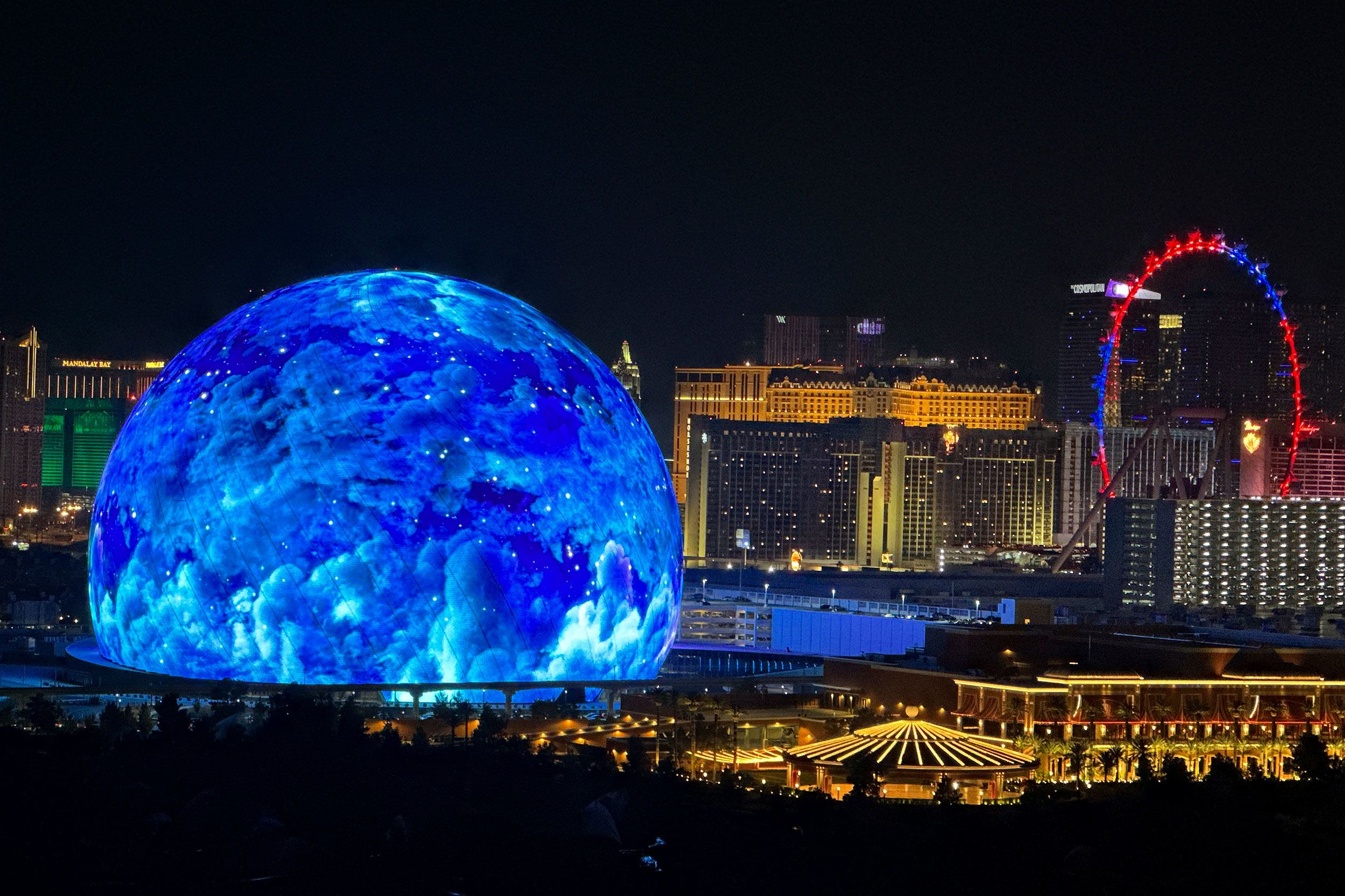 Las Vegas Introduces 'MSG Sphere', The Coolest Thing Since The Pyramids