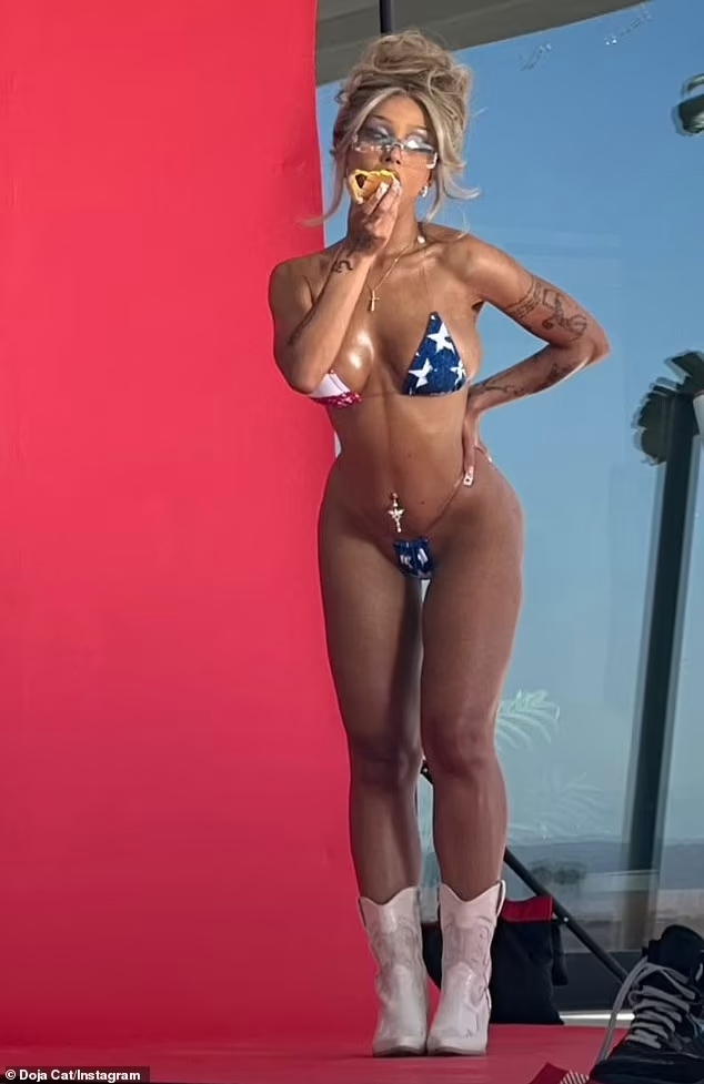 Doja Cat Celebrates July 4th A Little Late TFM