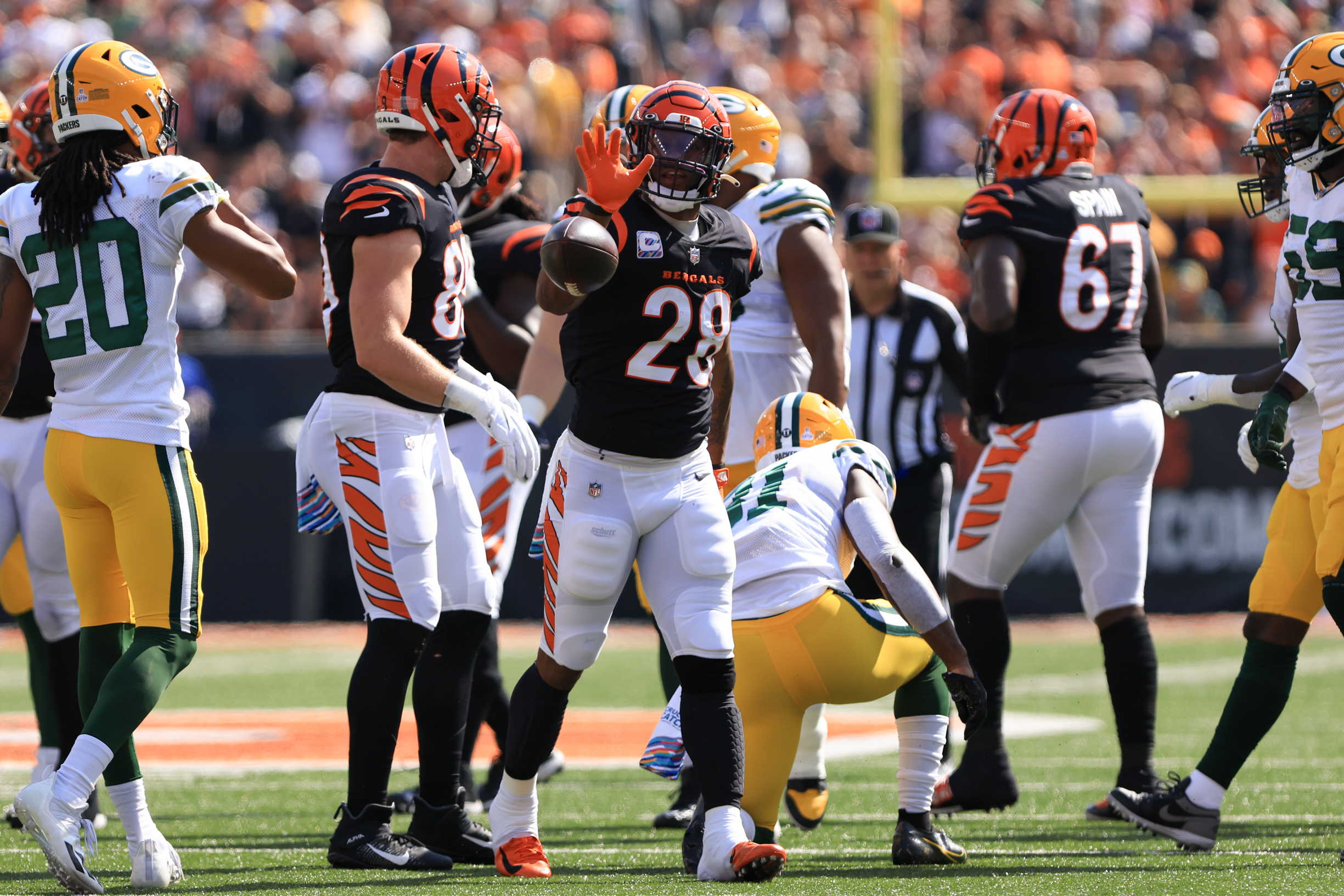 NFL: OCT 10 Packers at Bengals