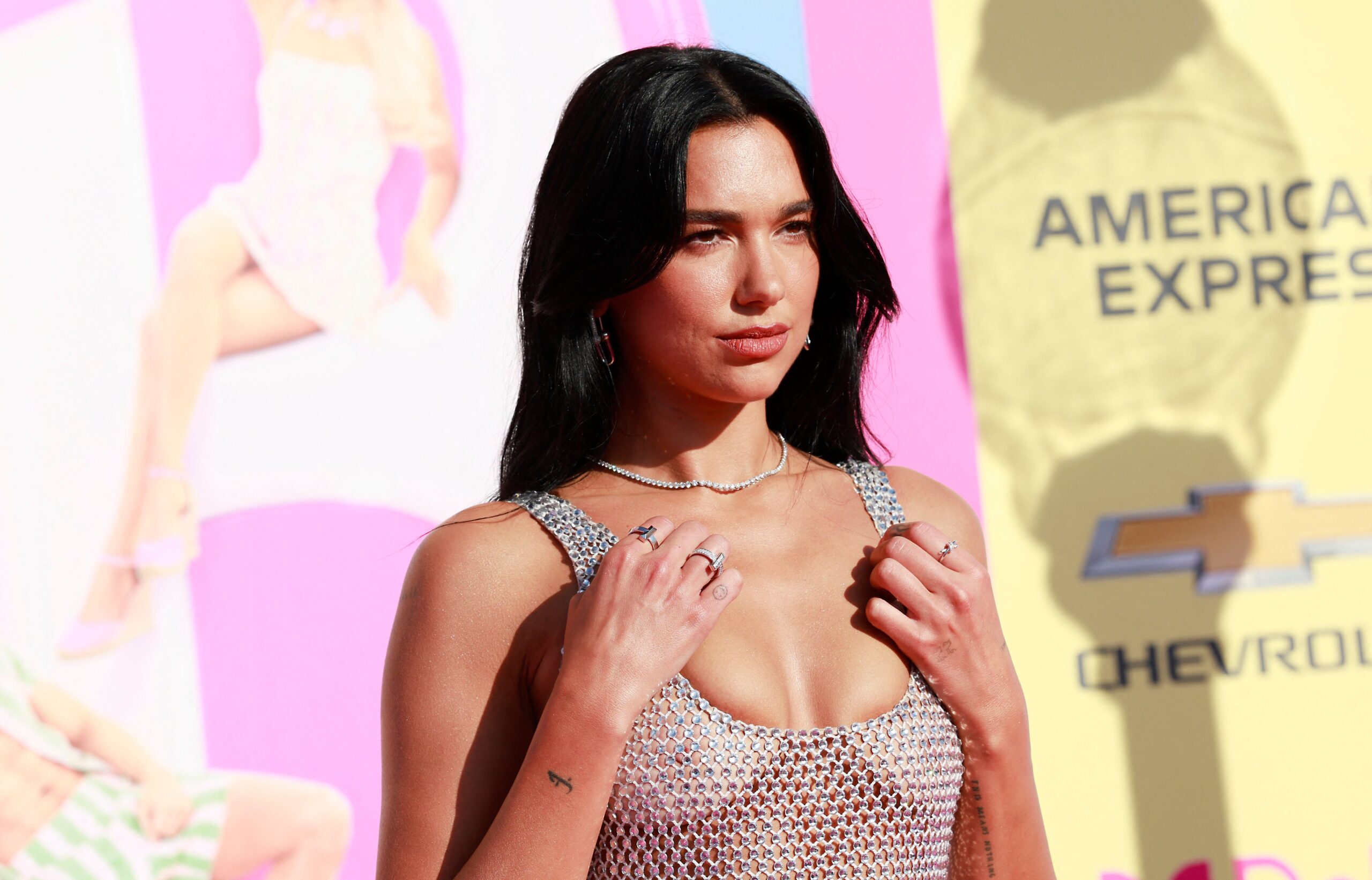 Dua Lipa Sports Smoking Hot Bikini During Yoga Session