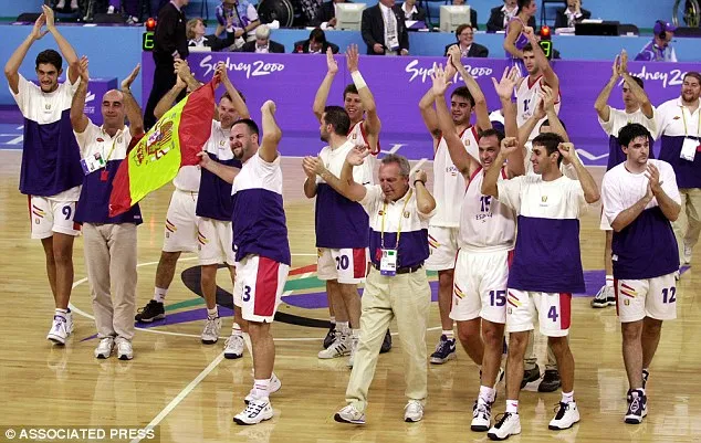 Spain paralympic basketball team