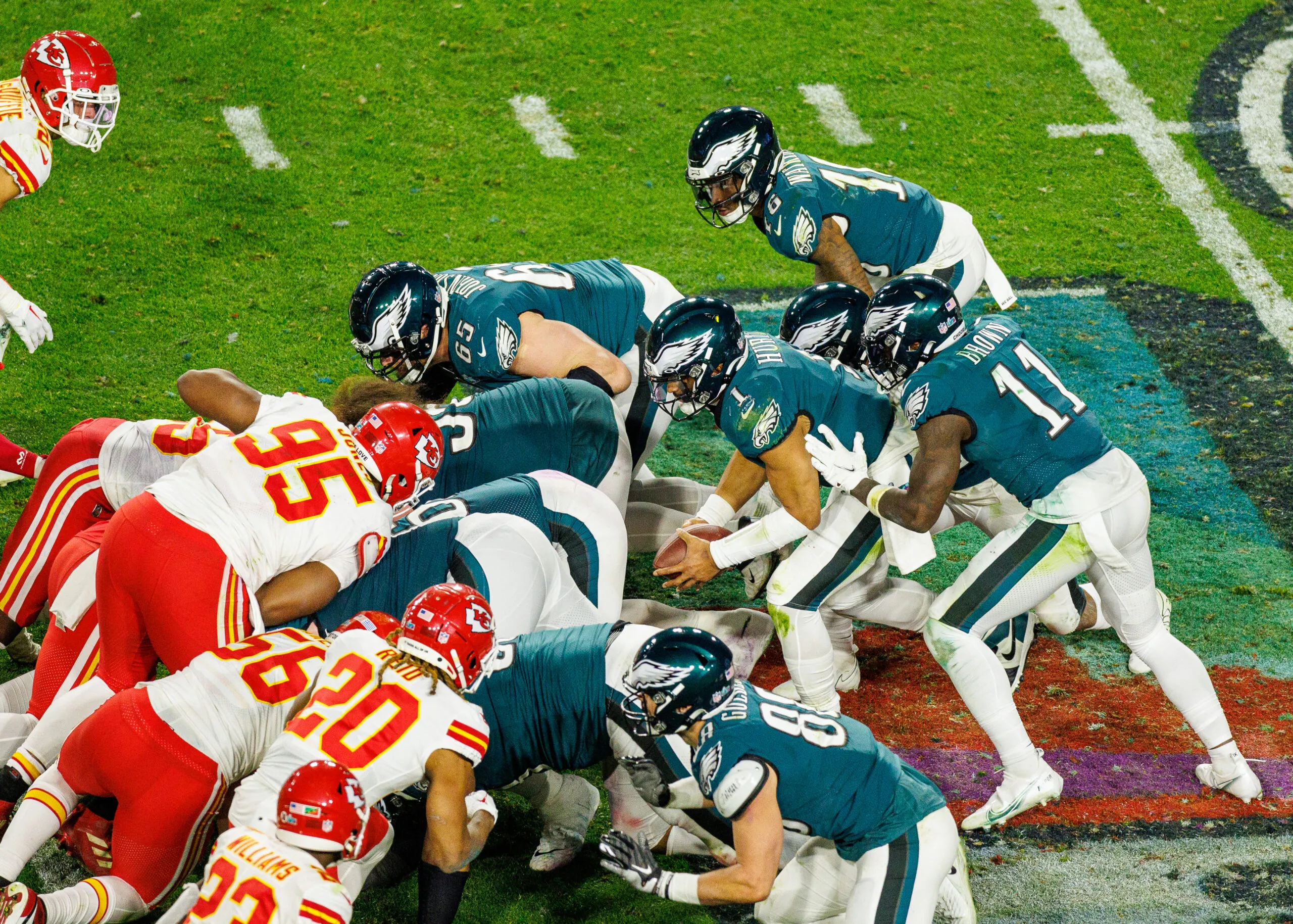 NFL: FEB 12 Super Bowl LVII - Eagles vs Chiefs