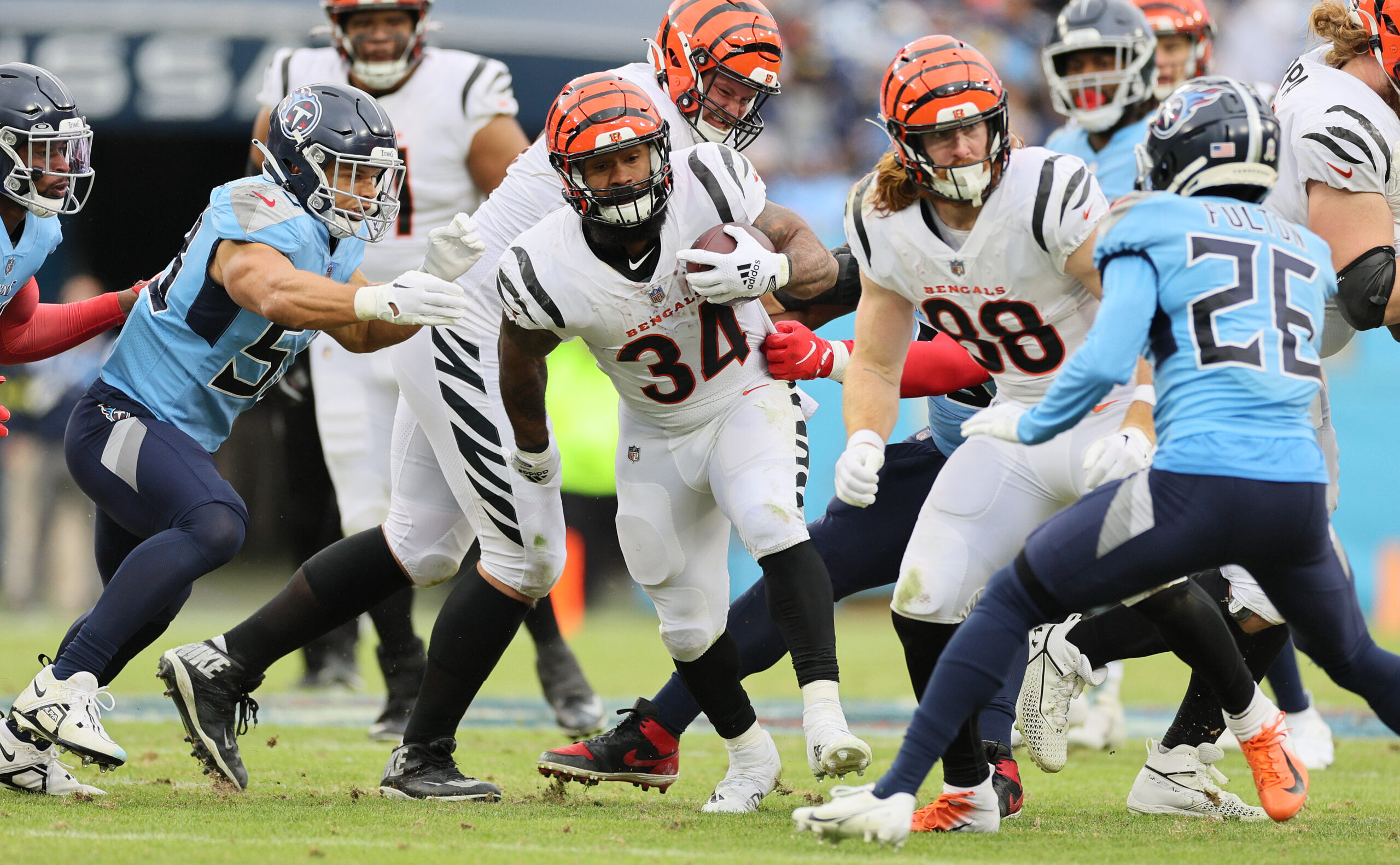 Cincinnati Bengals v Tennessee Titans