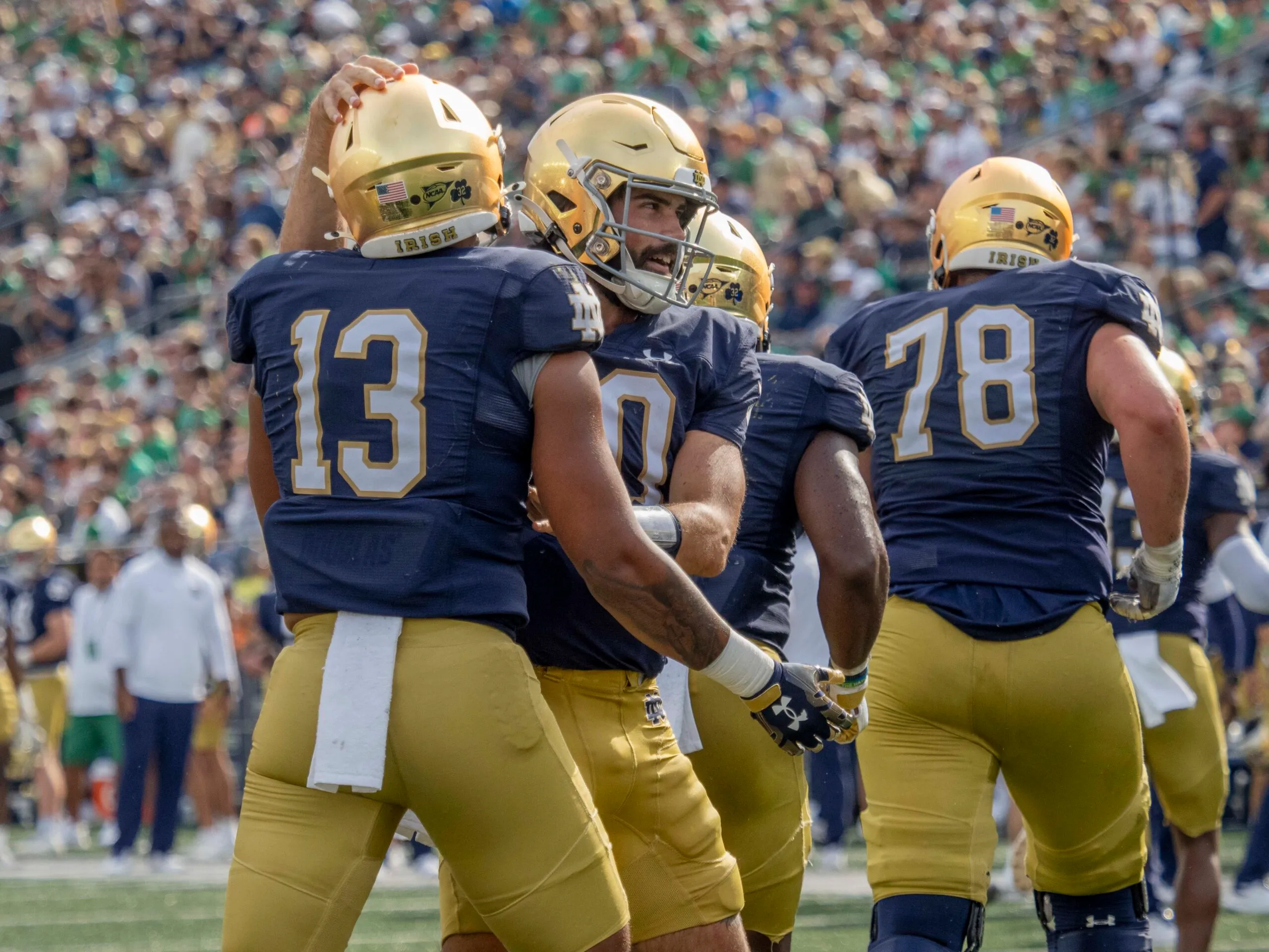 COLLEGE FOOTBALL: SEP 16 Central Michigan at Notre Dame