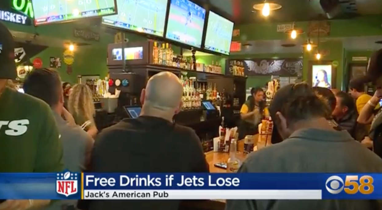 “Free Beer” For Packers Fans If Jets Lost, Except They Didn’t