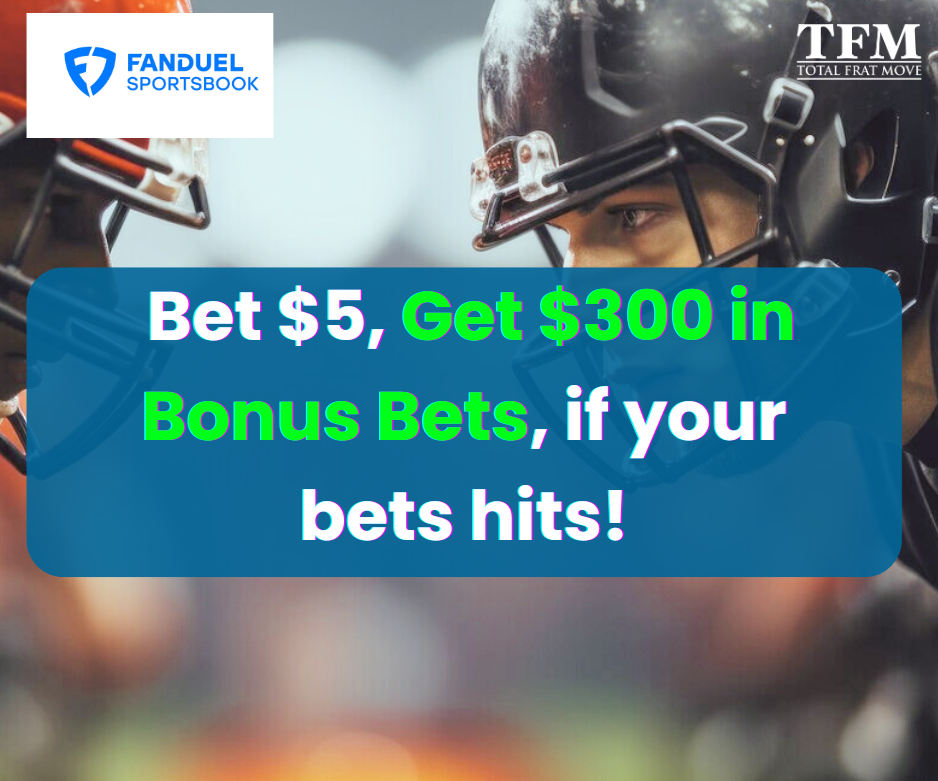 Bet $5 on the Packers vs. Commanders & Get $300 in Bonus Bets, if your bet hits (*No Odds Limit)