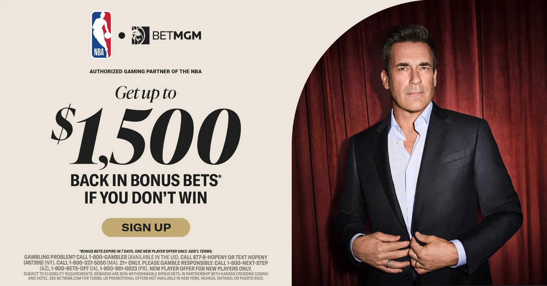 Get Up To $1500 Paid Back on your First Bet if it Does Not Win with Bet MGM!