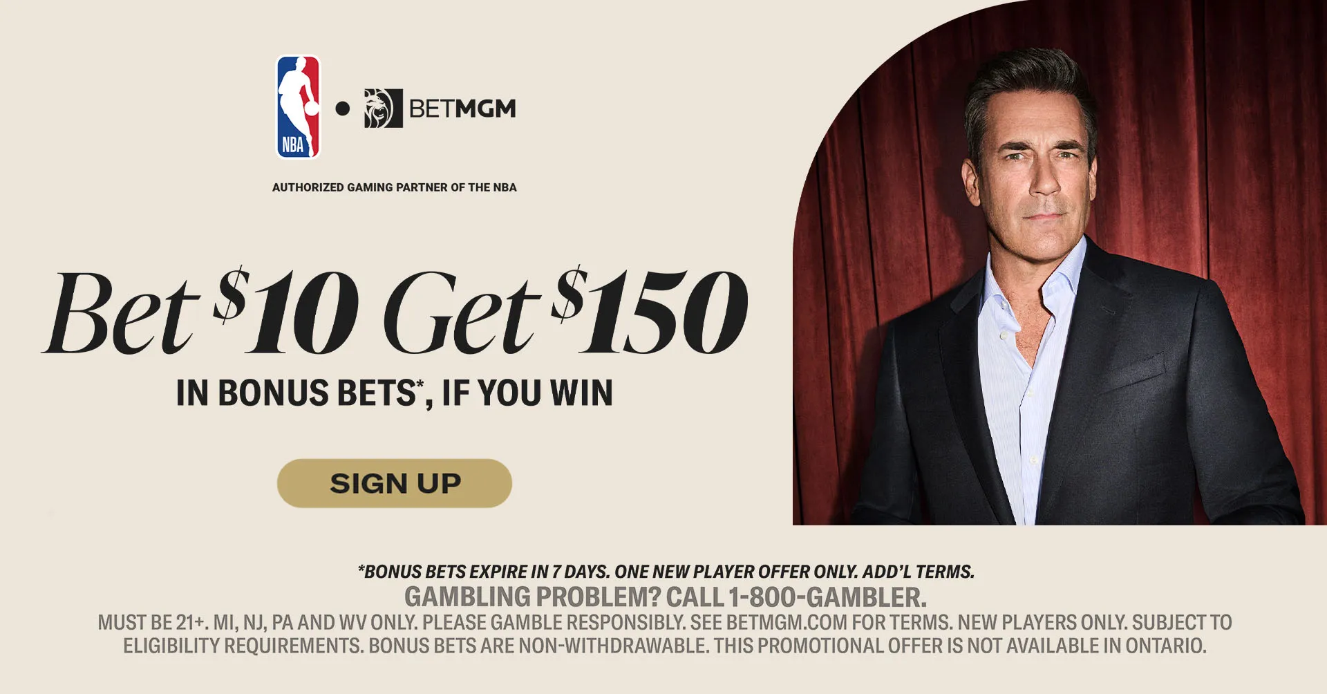 Bet $10 Get $150 If You Win Your First Bet with BetMGM!