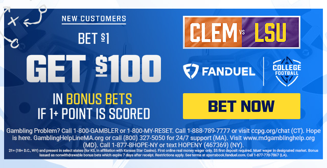 CLEMSON vs. LSU: FanDuel’s No Brainer Offer